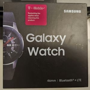 Samsung Galaxy Watch (46mm) Silver (Bluetooth & LTE) 